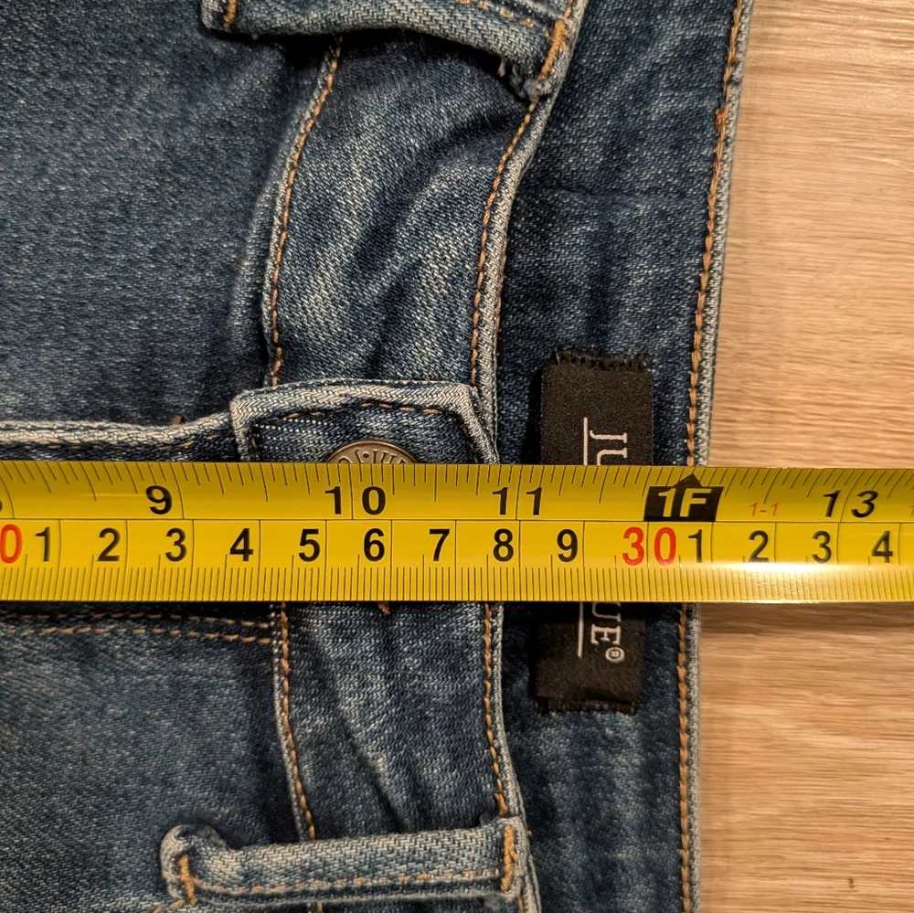 Judy Blue Jeans Women's 28 Boyfriend Fit Queen Of Hearts Stretch NWOT - Picture 13 of 16